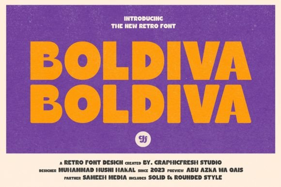 Boldiva: The Bold Display Font That Elevates Editorial Design