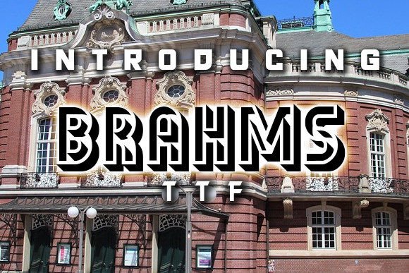 Brahms: The Premium Display Typeface for Modern Web Design