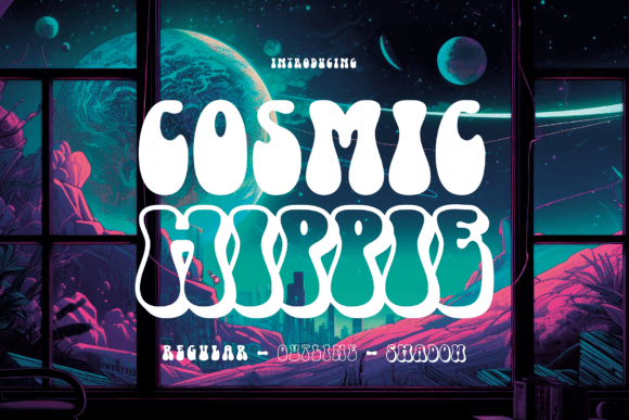 Cosmic Hippie Font Review for Design Projects
