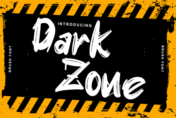 Dark Zone Typeface: The Perfect Creative Font for Handmade Products