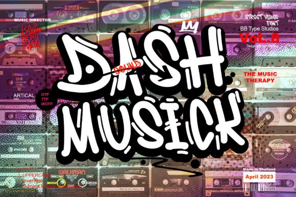 Dash Musick: The Graffiti Typeface That Brings Street Style to Handmade Goods