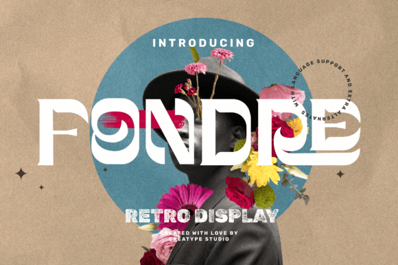 How Fondre Transformed My Brand Identity with a Retro Display Typeface