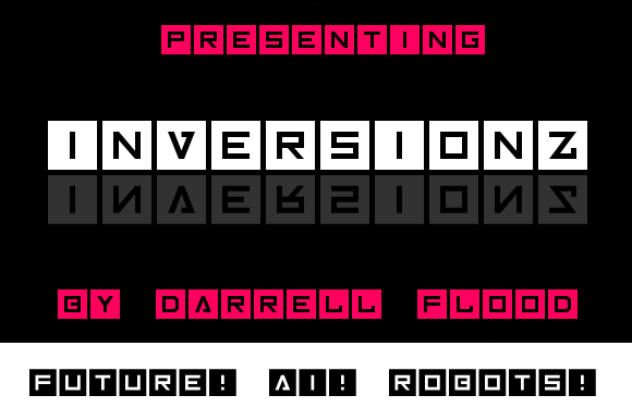 Inversionz: The Futuristic Display Font for Modern Web Design