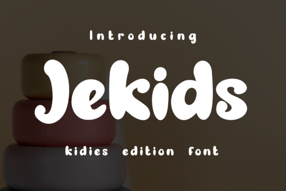 Jekids: A Playful Display Font for Kids-Focused Branding