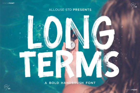 Longterms: A Bold Display Typeface for Editorial Design