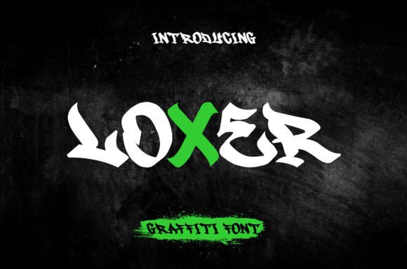 Loxer: The Urban Typeface That Elevates Your Street-Style Campaigns