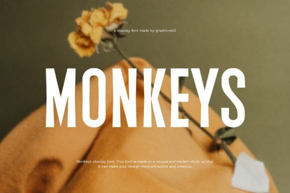 Monkeys Font for a Polished Brand Identity