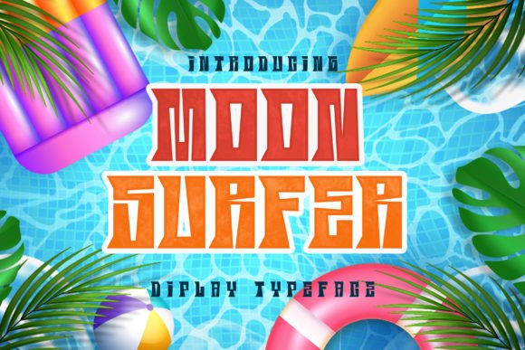 Moon Surfer: A Playful Typeface for Editorial Design