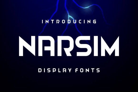 Narsim: The Bold Display Font for Impactful Editorial Design