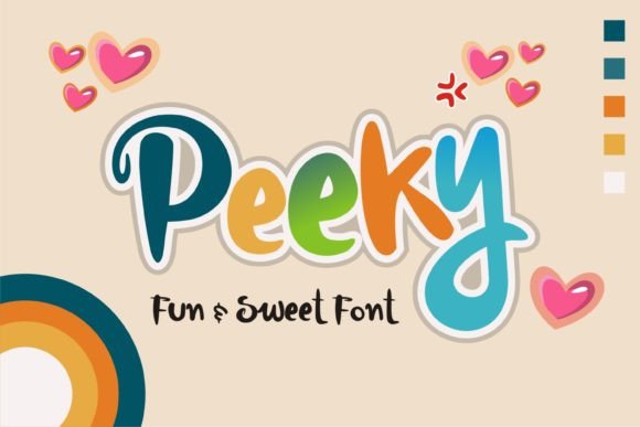 Peeky: The Playful Typeface That Elevates Editorial Design