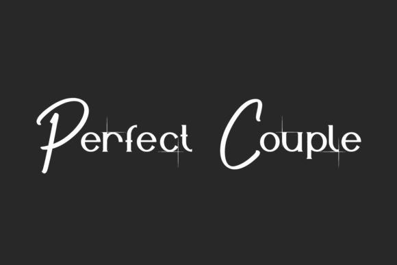 Perfect Couple: A Unique Display Font for Modern Branding