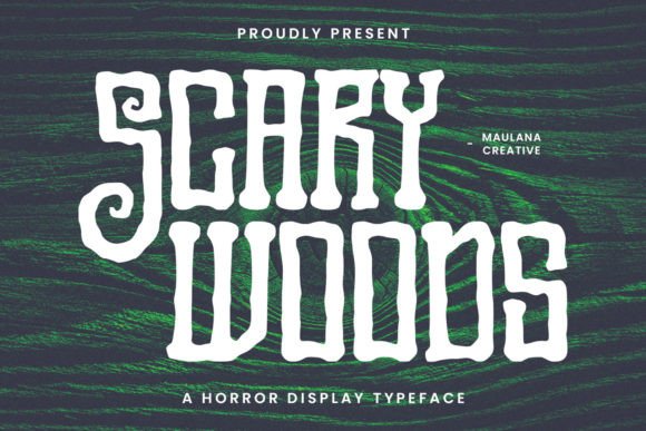 Scary Woods: The Premium Display Font That Elevates Your Brand Identity