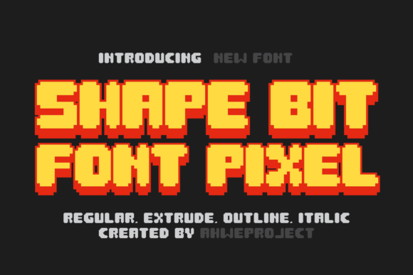 Shape Bit: The Pixel-Inspired Font That Boosts Campaign Clarity
