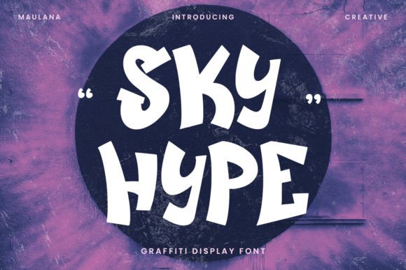 Sky Hype: The Perfect Display Font for Handmade Products