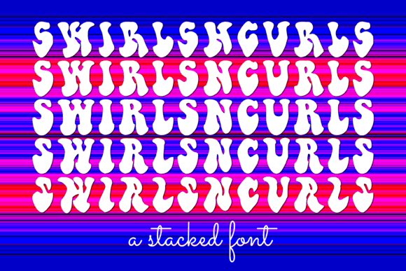 Swirls N Curls: The Display Typeface That Transforms Small Business Branding