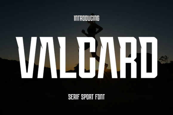 Valcard: A Modern Display Typeface for Editorial Design